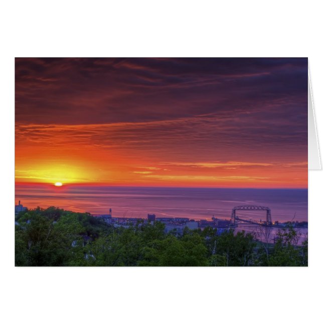 Duluth Sunrise (Front Horizontal)