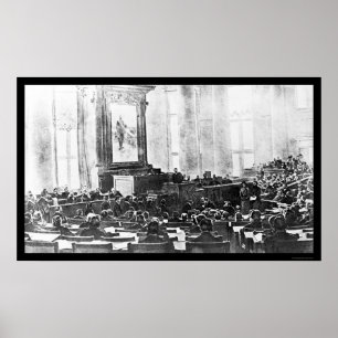 Duma of Bolshevik Russia 1917 Poster