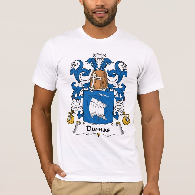 Dumas Family Crest T-Shirt (Front)
