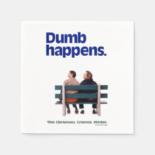 Dumb and Dumber   Dumb Happens Napkin