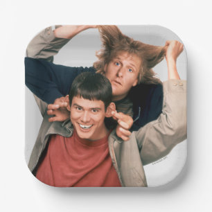 Dumb and Dumber Lloyd and Harry Paper Plate