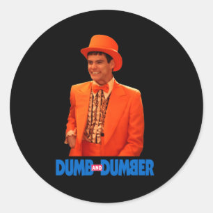 Dumb And Dumber Lloyd Christmas Toddler Classic Round Sticker