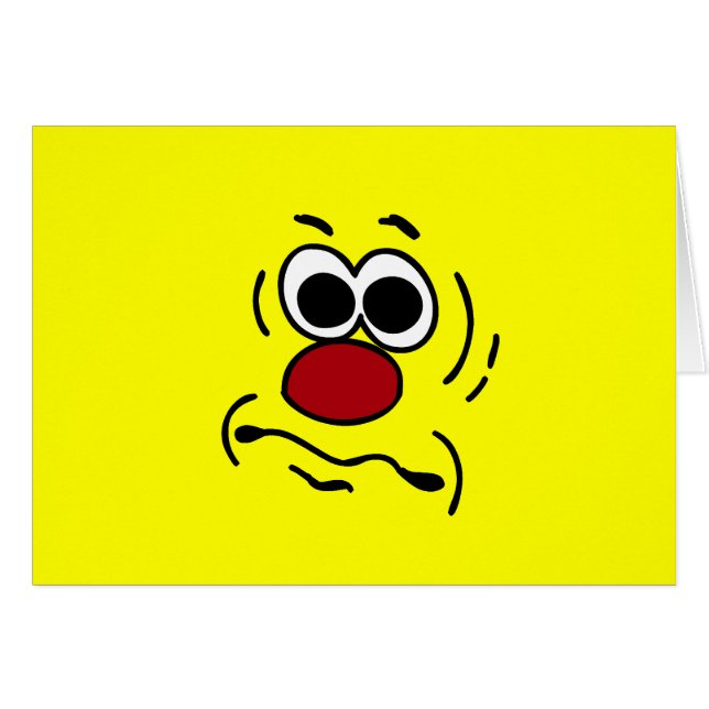 Dumb Face Grumpey (Front Horizontal)