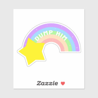 Dumb him vinyl sticker