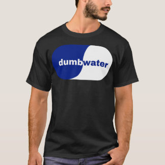 dumb water smart water logo Sticker T-Shirt
