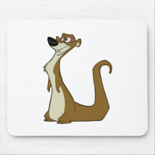 Dumb Weasel Mouse Pad