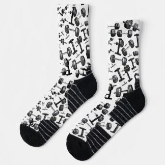 Dumbbell Barbell Socks