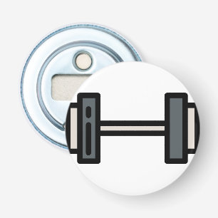 dumbbell bottle opener