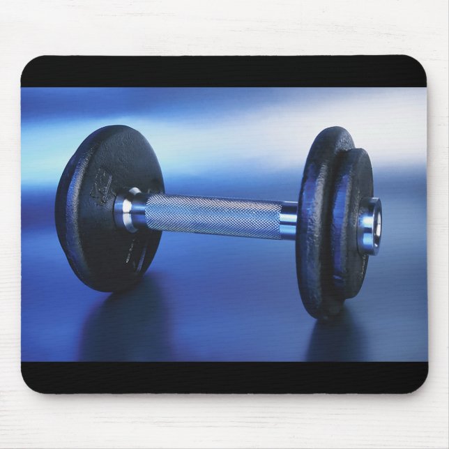 Dumbbell Mouse Pad (Front)