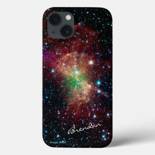 Dumbbell nebula custom name astronomy iPhone 13 case