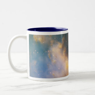 Dumbbell Nebula, The Dumbbell Nebula Two-Tone Coffee Mug