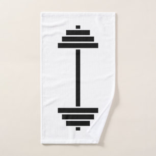 Dumbbells Hand Towel