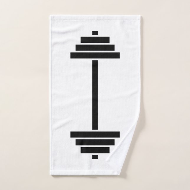 Dumbbells Hand Towel (Hand Towel)