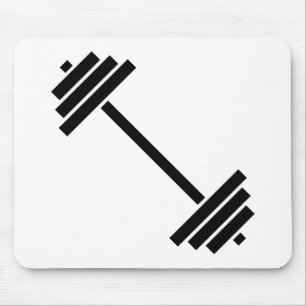 Dumbbells Mouse Pad