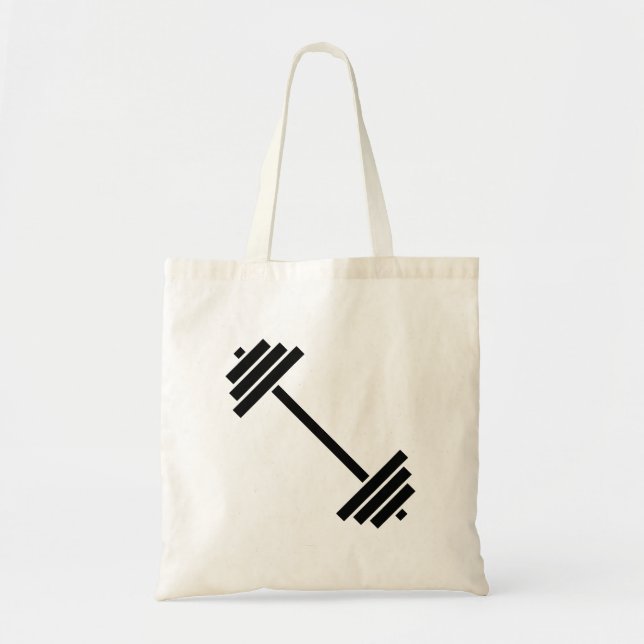 Dumbbells Tote Bag (Front)