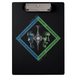 Dumbledore & Grindlewald Blood Troth Graphic Clipboard
