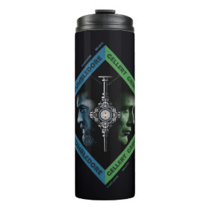 Dumbledore & Grindlewald Blood Troth Graphic Thermal Tumbler