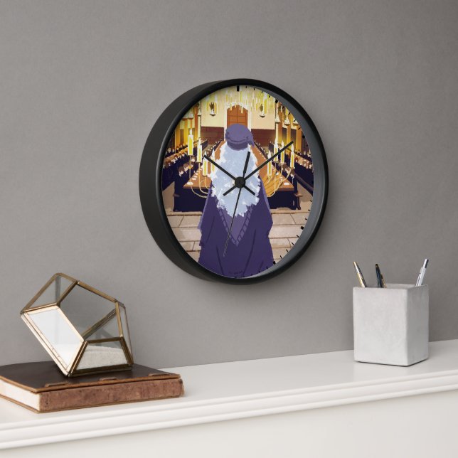 Dumbledore Speaking in the Hogwarts Great Hall Clock (Office)
