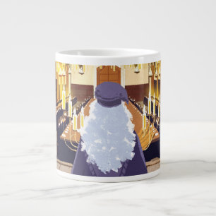 Dumbledore Speaking in the Hogwarts Great Hall Large Coffee Mug