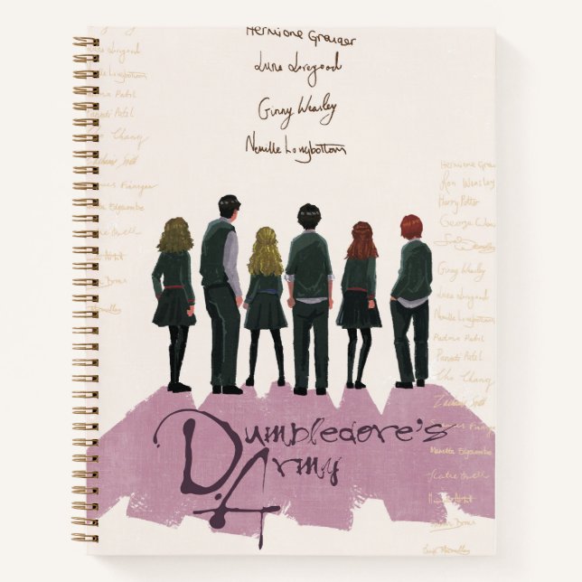 Dumbledore's Army Illustration Notebook (Front)