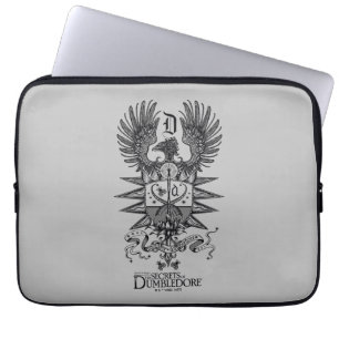 Dumbledore's Crest Laptop Sleeve