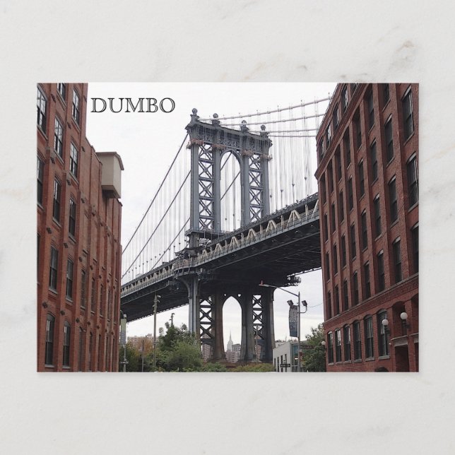 DUMBO, Brooklyn #1-2 Postcard (Front)