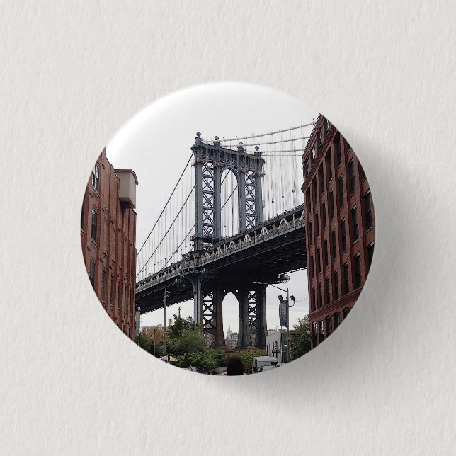 DUMBO, Brooklyn #1 Button (Front)
