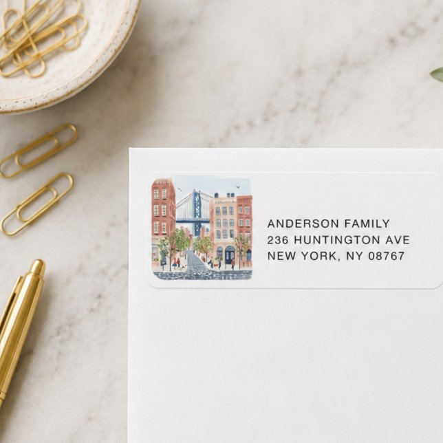 DUMBO Brooklyn Address Labels (Creator Uploaded)