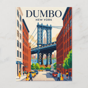 Dumbo USA Postcard
