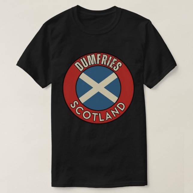 Dumfries, Scotland T-Shirt (Design Front)