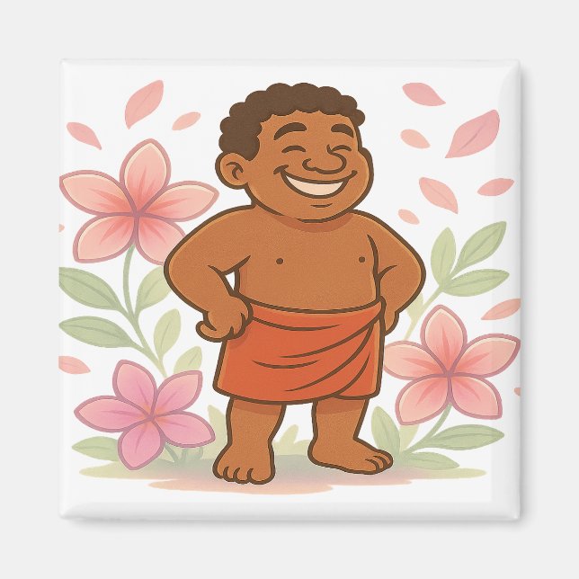 Dumi Flower spirit Magnet (Front)