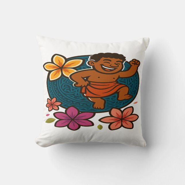 Dumi Happy Dancer Cushion (Front)