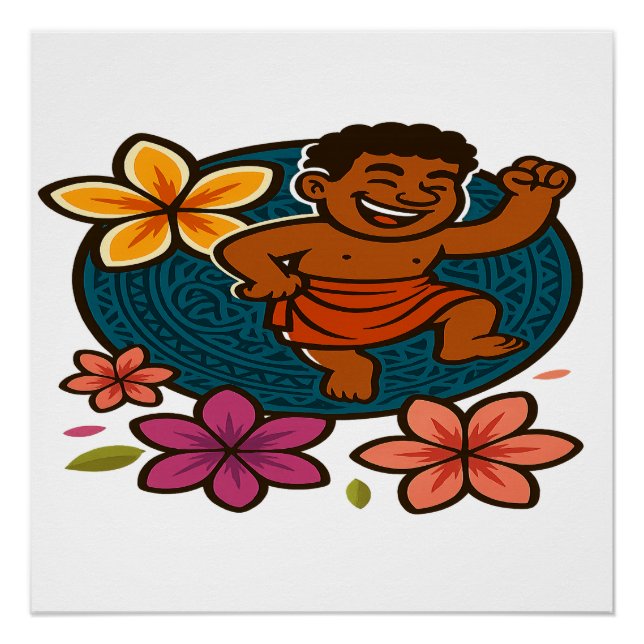 Dumi Happy Dancer Poster (Front)