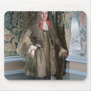 Dummy board figure of a man, c.1690 mouse pad