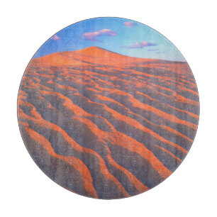 Dumont Dunes, Sand Dunes and Clouds Cutting Board