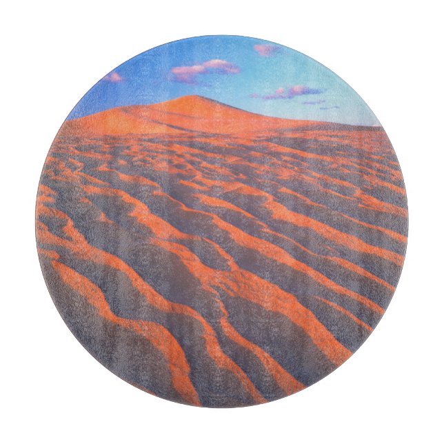 Dumont Dunes, Sand Dunes and Clouds Cutting Board (Front)