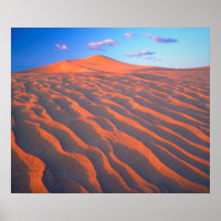 Dumont Dunes, Sand Dunes and Clouds