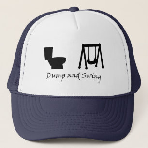 Dump and Swing - Ultimate Frisbee Trucker Hat
