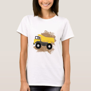 Dump Truck Construction Vehicle Mud  T-Shirt