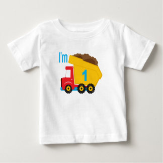 Dump Truck I'm 1 Baby T-Shirt
