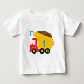Dump Truck I'm 1 Baby T-Shirt