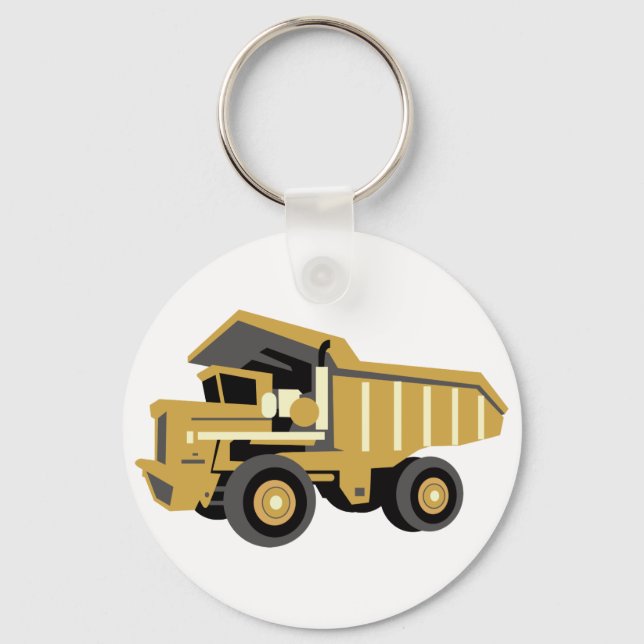 Dump Truck Key Ring (Front)