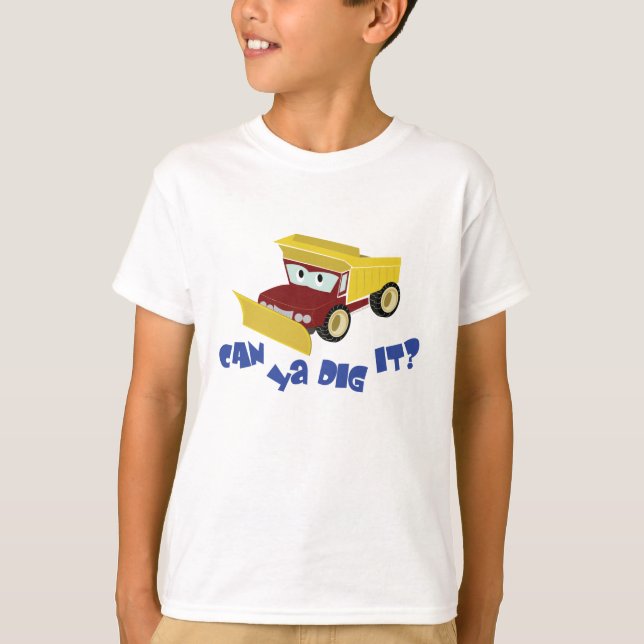 Dump Truck Kids tee (Front)