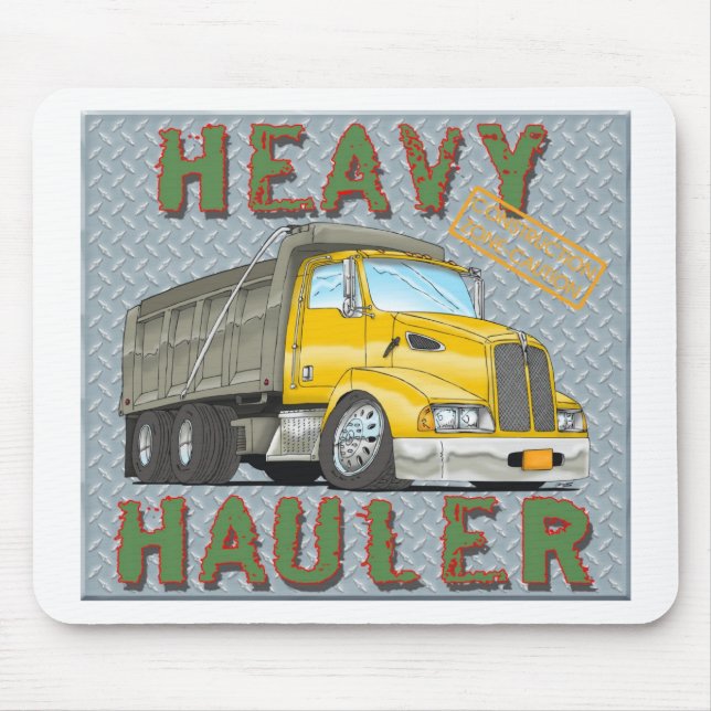 Dump Truck Mouse Pad (Front)
