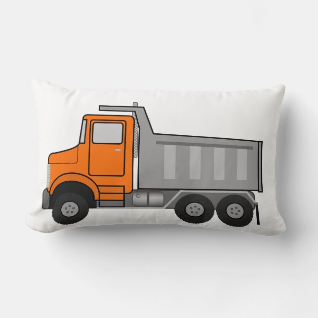 Dump Truck Pillow (Front)