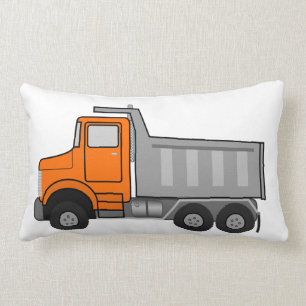 Dump Truck Pillow
