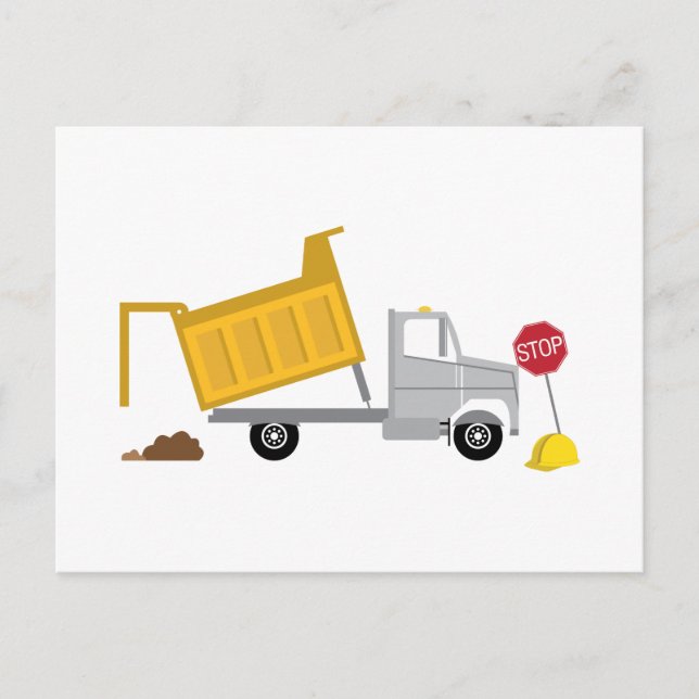 Dump Truck Postcard (Front)