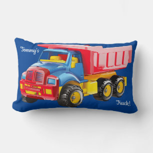 Dump Truck Toy Lumbar Cushion