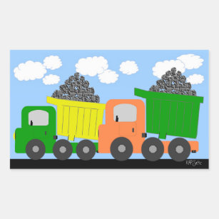 Dump Trucks Sticker