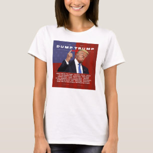 Dump Trump 2020 illustration T-Shirt